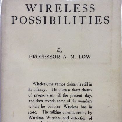 Title page of Wireless Possibilities by Professor A. M. Low